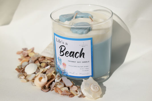 'Life's a Beach' Scented Candle
